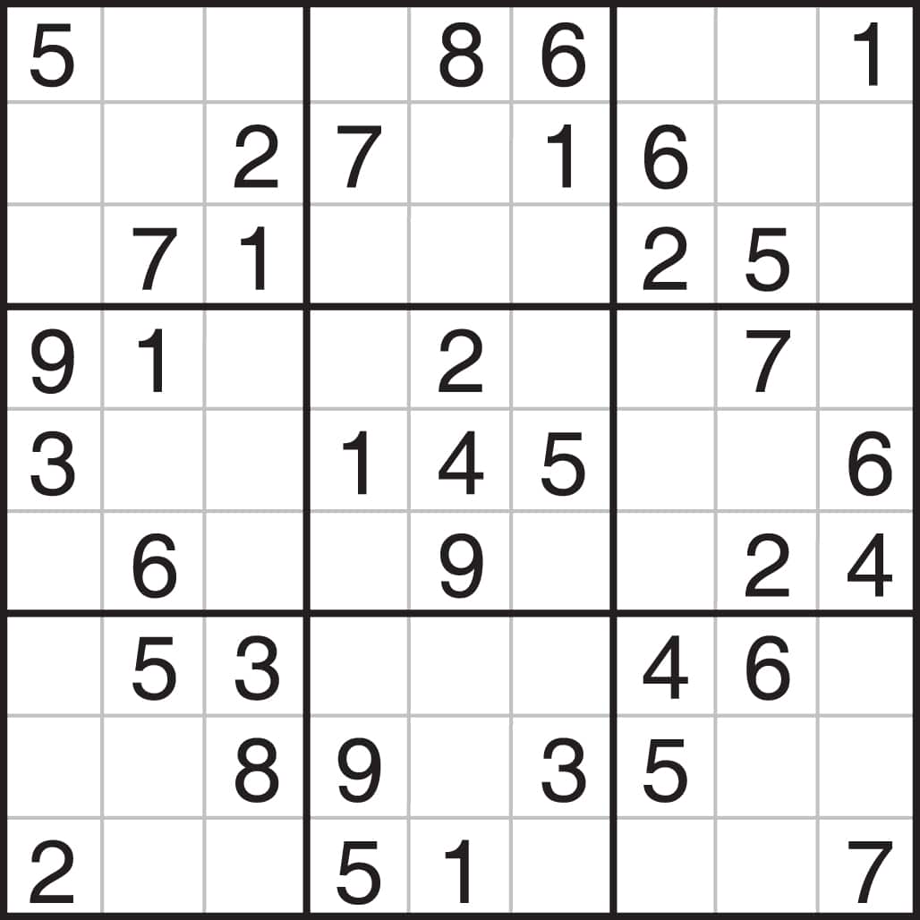 Sudoku Instructions Printable